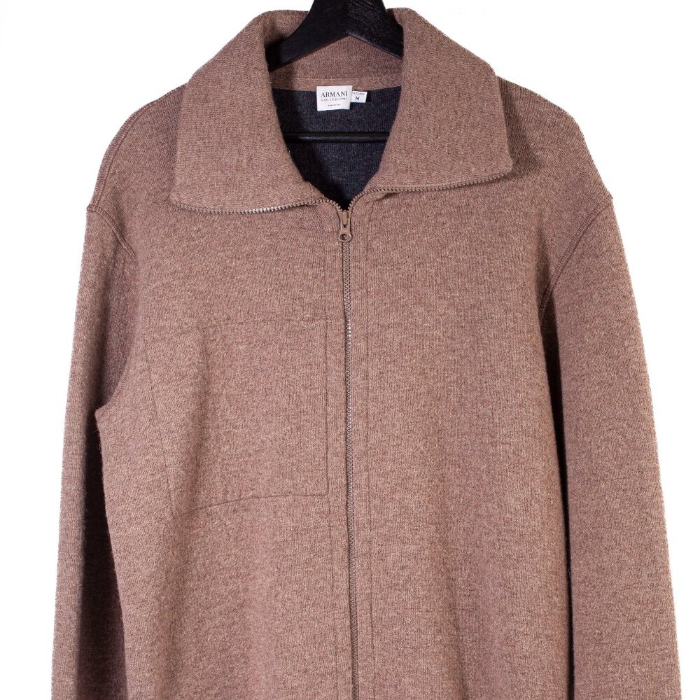 Gentlemens Armani Collezioni Casual Zipper Jacket